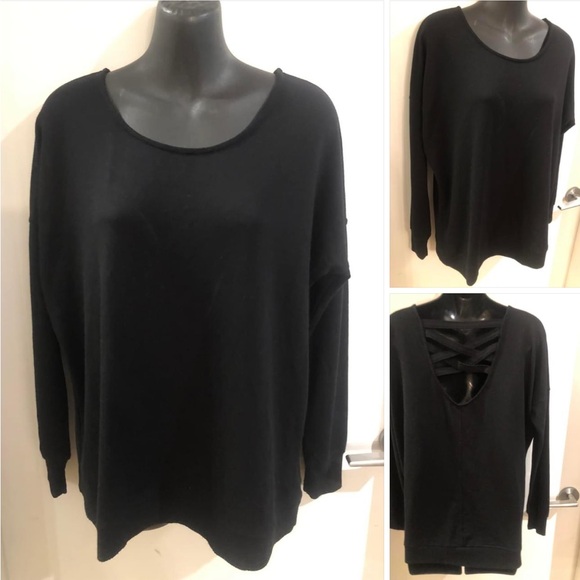 2/$40👟ACX Active Crisscross Back Drop Sweatshirt Womens Size L, 12-14 FIT - Picture 10 of 11